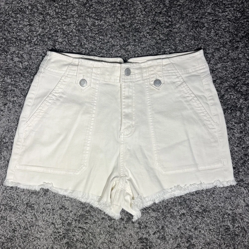 So Utility Short High-Rise Size 11 NWOT‎ White